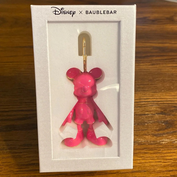 BaubleBar Mickey Mouse bag charm